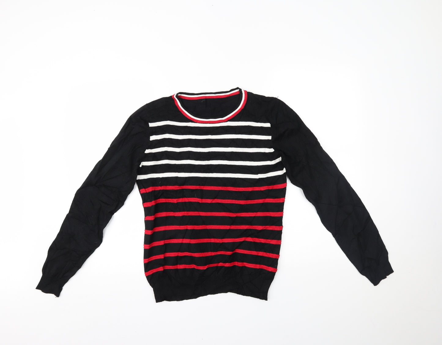 Preworn Womens Multicoloured Striped  Basic Blouse Size S