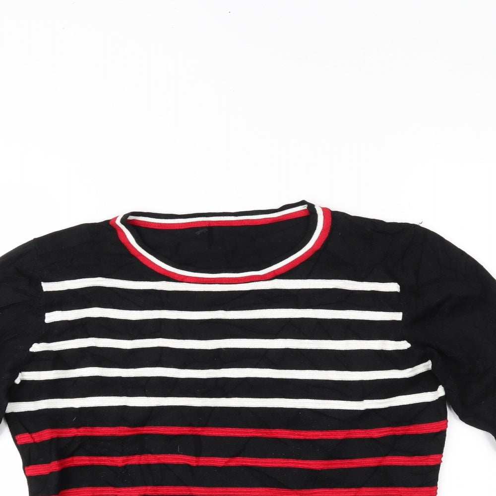 Preworn Womens Multicoloured Striped  Basic Blouse Size S