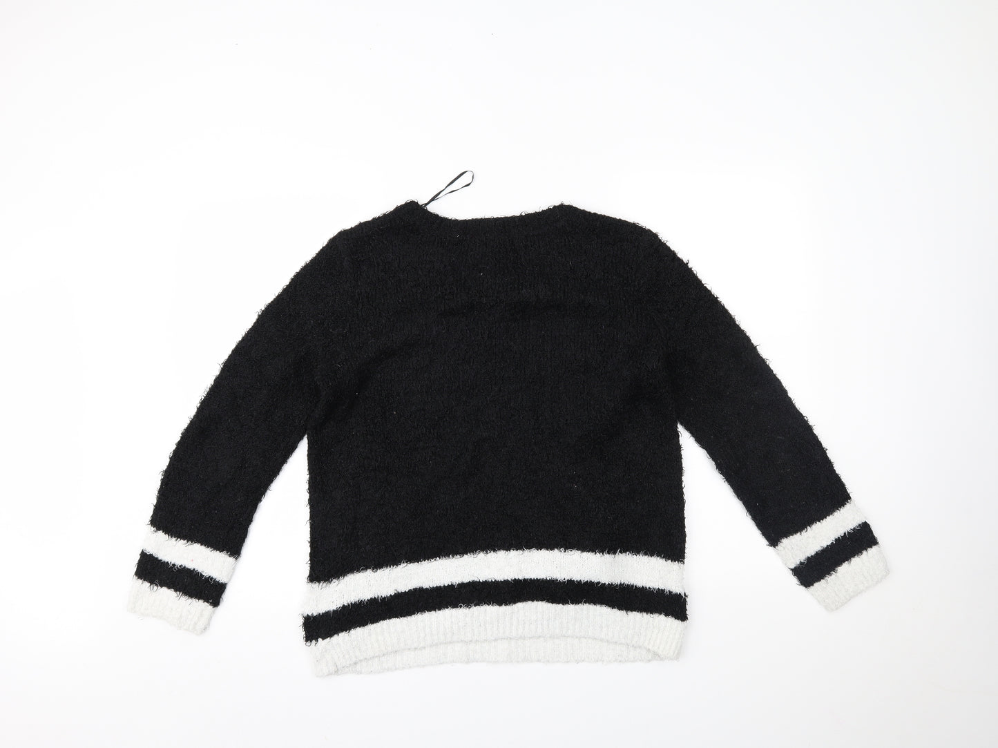 H&M Womens Black   Pullover Jumper Size XS