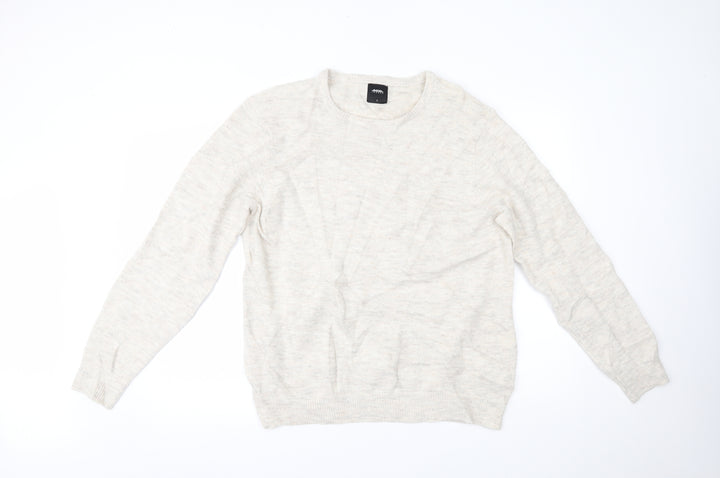 Burton Mens Ivory Pullover Jumper Size L