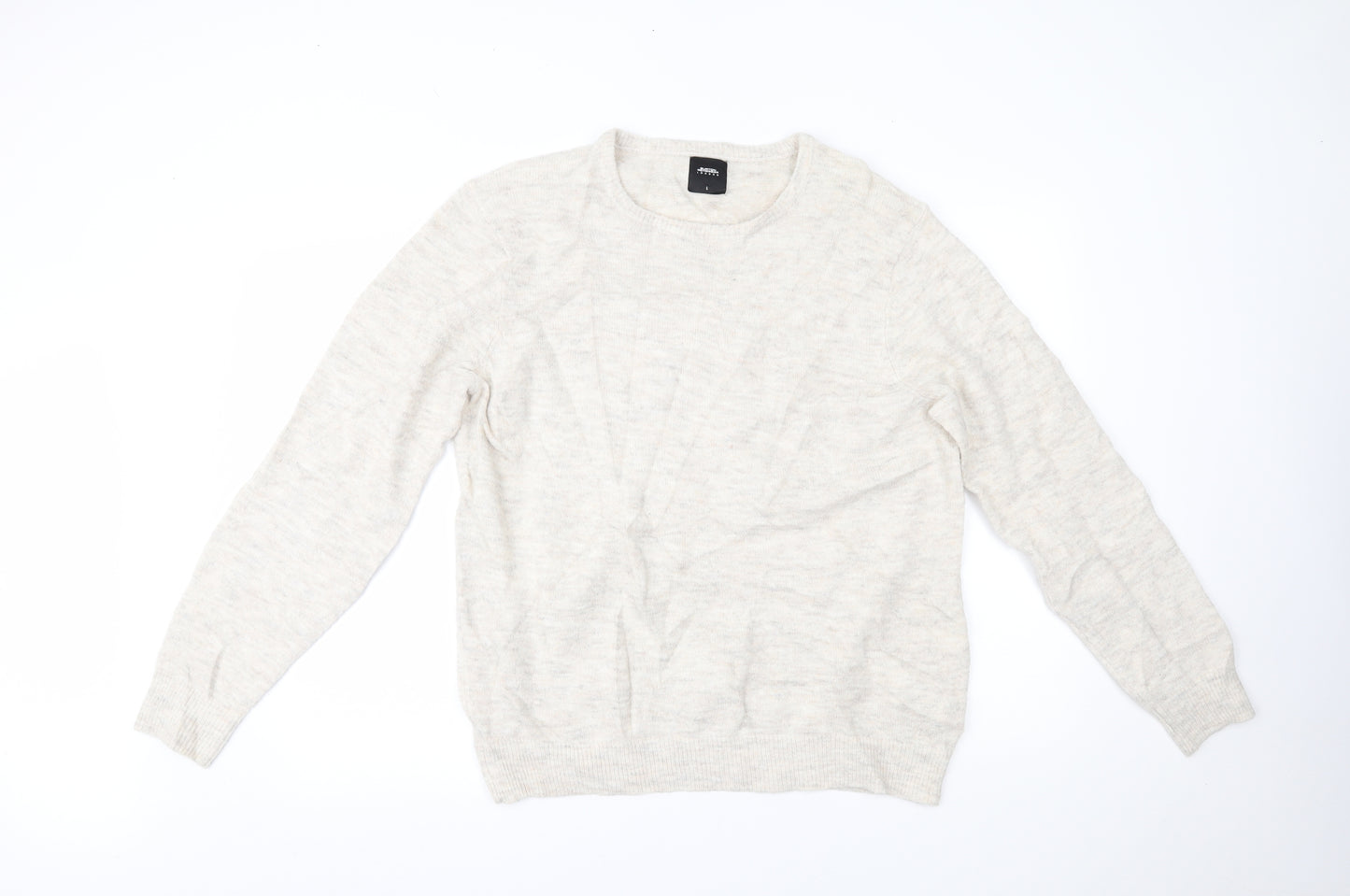 Burton Mens Ivory   Pullover Jumper Size L