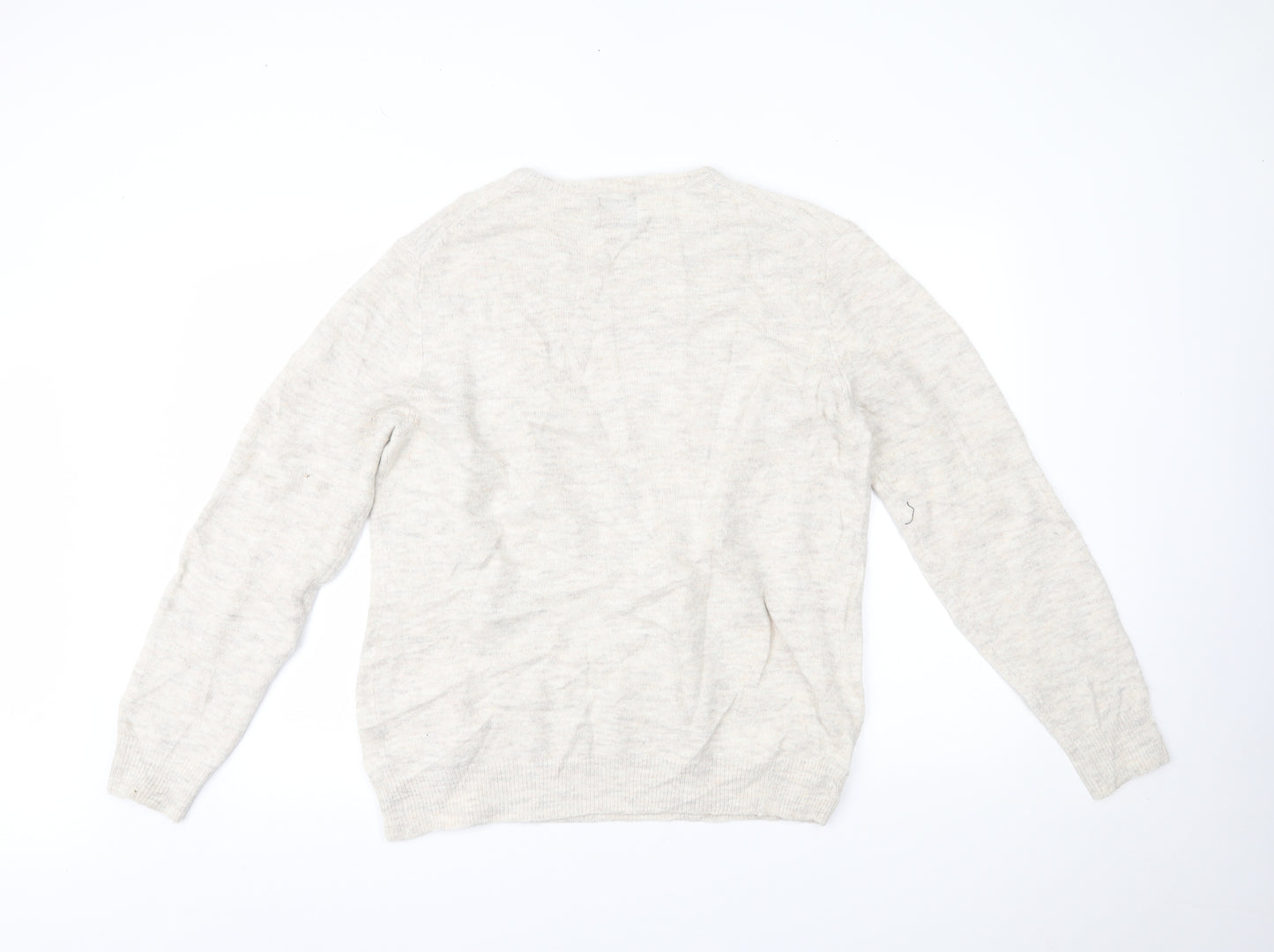 Burton Mens Ivory   Pullover Jumper Size L