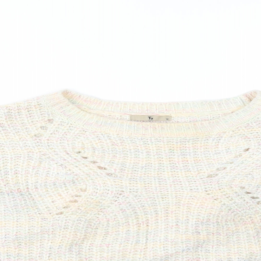 TU Womens Multicoloured   Basic T-Shirt Size 12