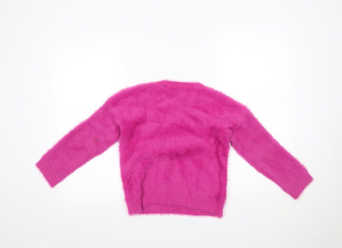 NEXT Girls Pink   Pullover Jumper Size 8 Years