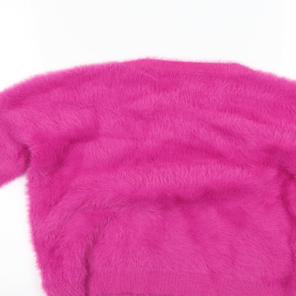 NEXT Girls Pink   Pullover Jumper Size 8 Years