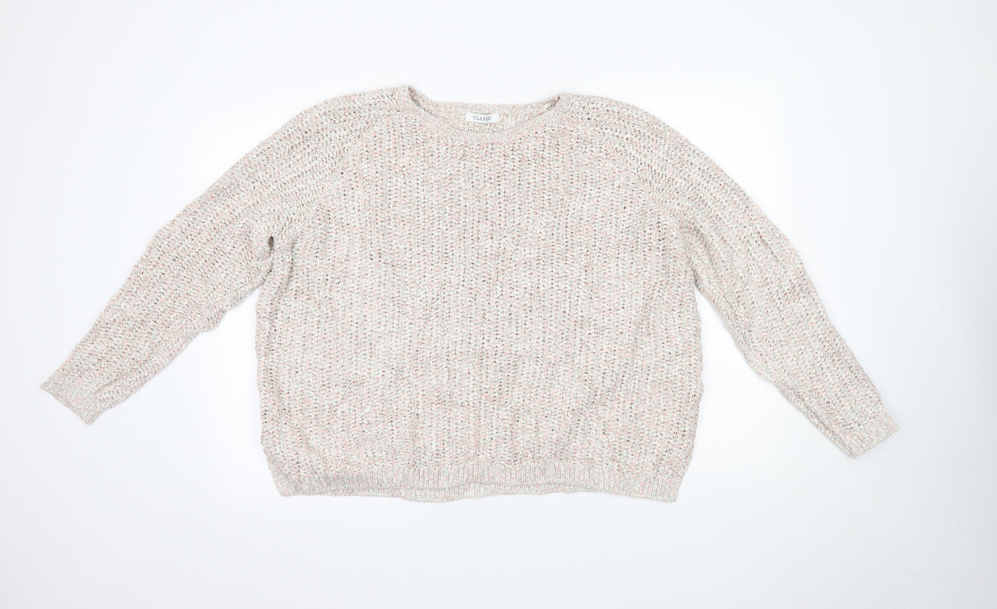 Marks and Spencer Womens Multicoloured   Pullover Jumper Size 24