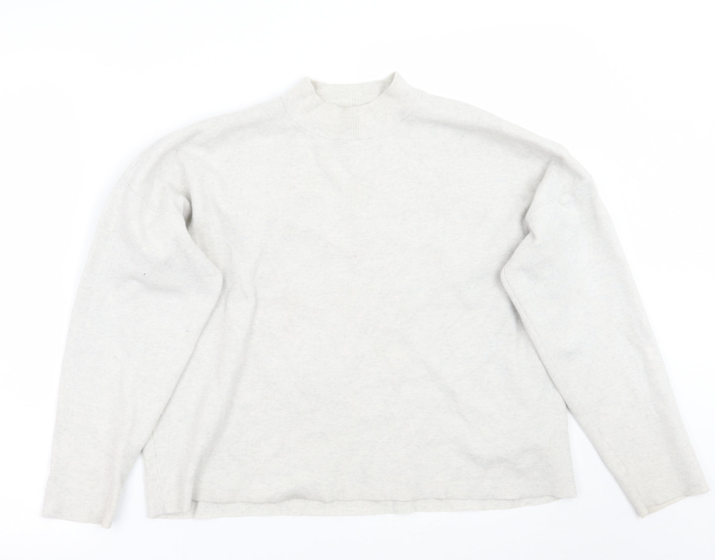H&M Womens Grey   Pullover Jumper Size M