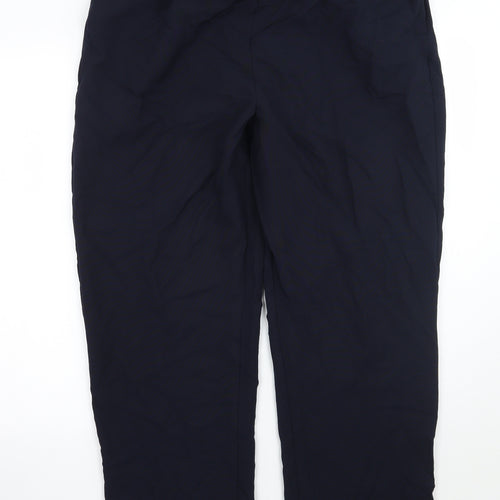 BM Womens Blue   Trousers  Size 18 L26 in