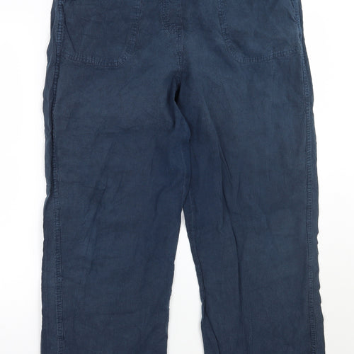Bonmarché Womens Blue   Trousers  Size M L26 in