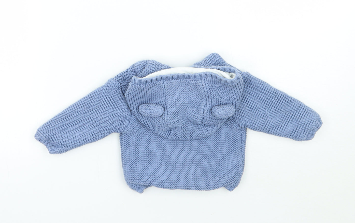 Very Boys Blue   Cardigan Jumper Size 0-3 Months