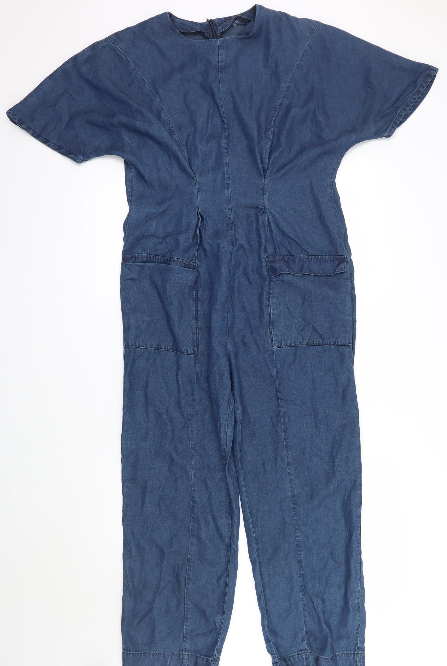 Preworn Womens Blue   Jumpsuit One-Piece Size 10