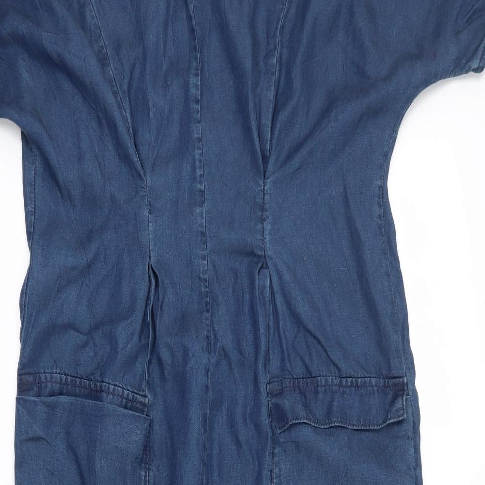 Preworn Womens Blue   Jumpsuit One-Piece Size 10