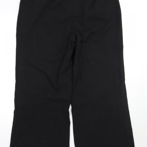 Essentials Womens Black   Trousers  Size 16 L27 in