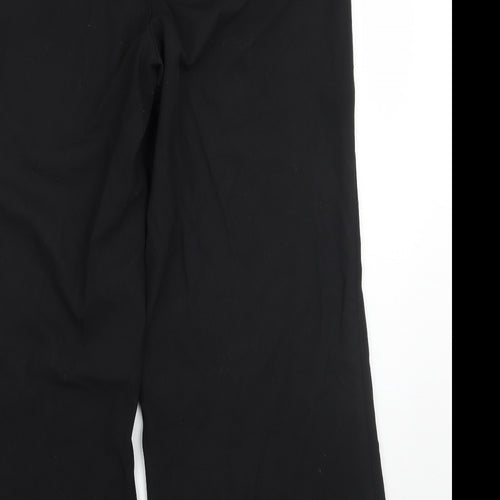 Essentials Womens Black   Trousers  Size 16 L27 in