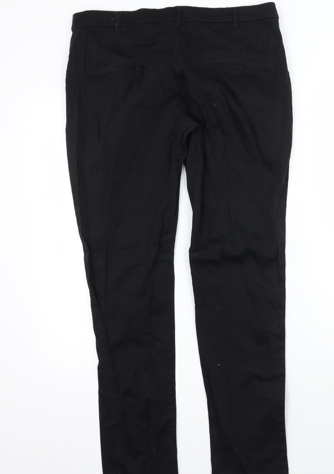 Mango Womens Black   Trousers  Size 14 L30 in