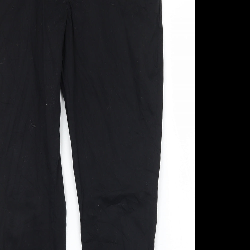 Mango Womens Black   Trousers  Size 14 L30 in