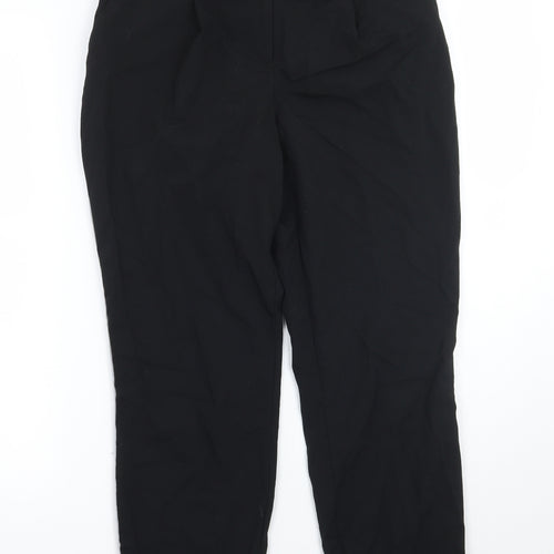 Dorothy Perkins Womens Black   Trousers  Size 10 L26 in