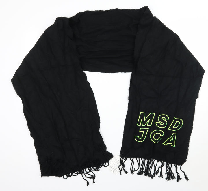 Sinosky Mens Black Scarf One Size