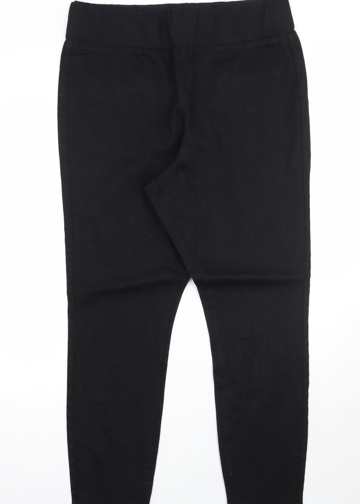 Preworn Womens Black   Straight Jeans Size 34 L27 in
