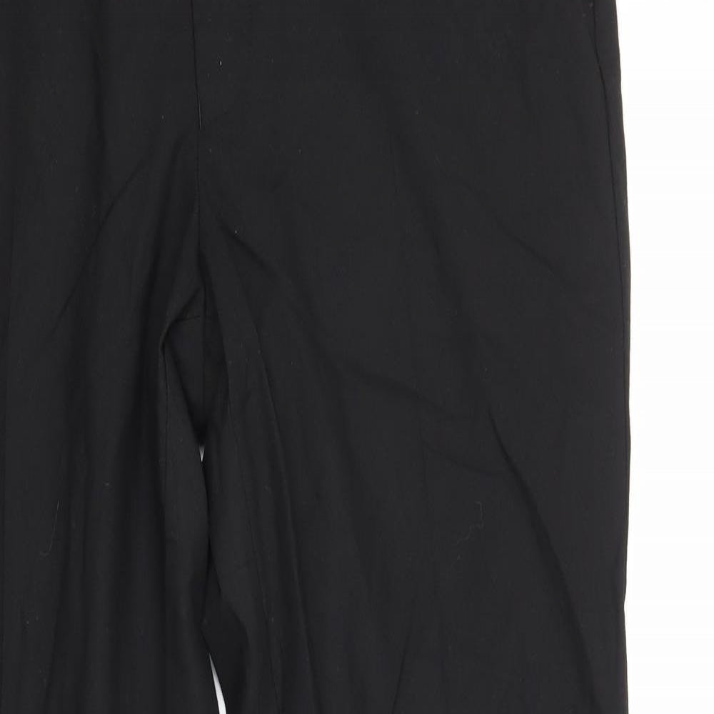 COLLUSION Mens Black   Trousers  Size 32 L32 in