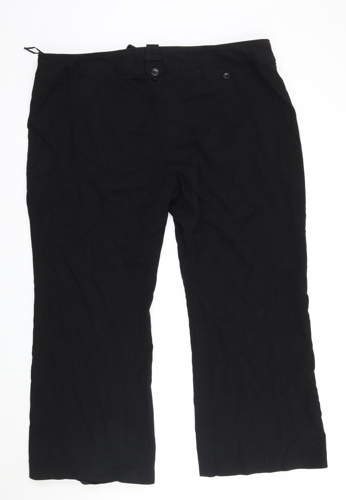 TU Womens Black   Trousers  Size 22 L26 in