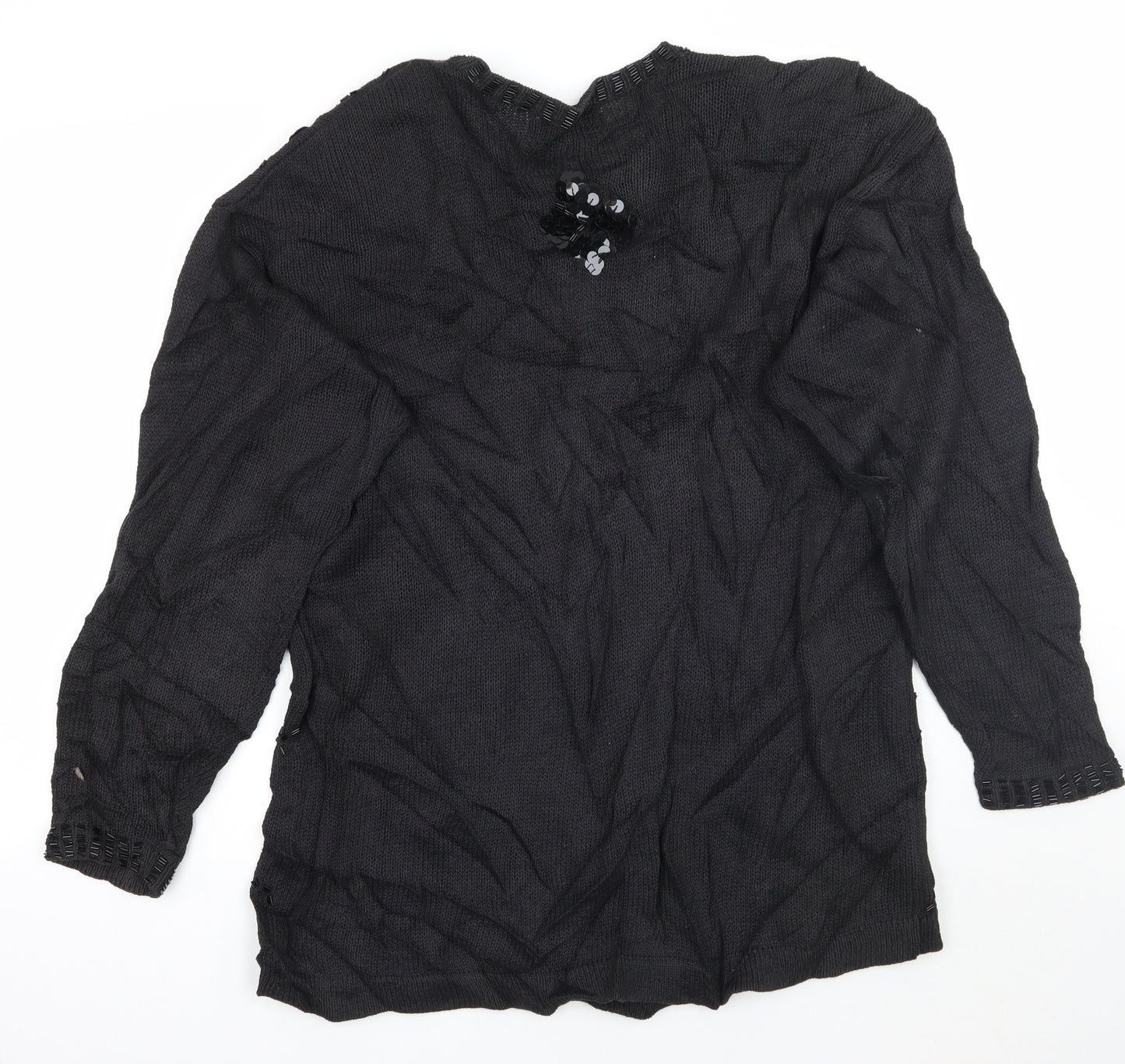 HANNAH Womens Black   Pullover Jumper One Size