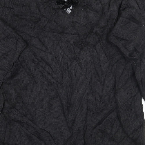 HANNAH Womens Black   Pullover Jumper One Size