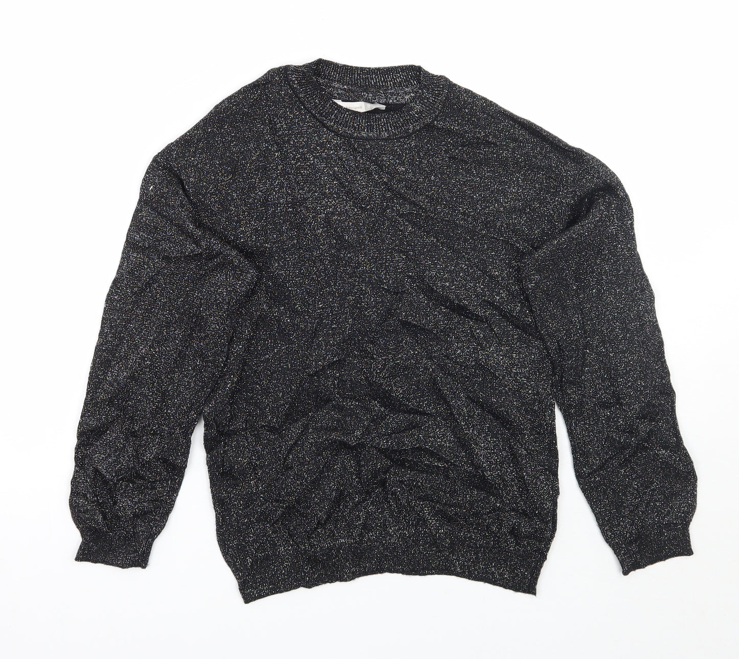John Lewis Girls Black   Pullover Jumper Size 8 Years
