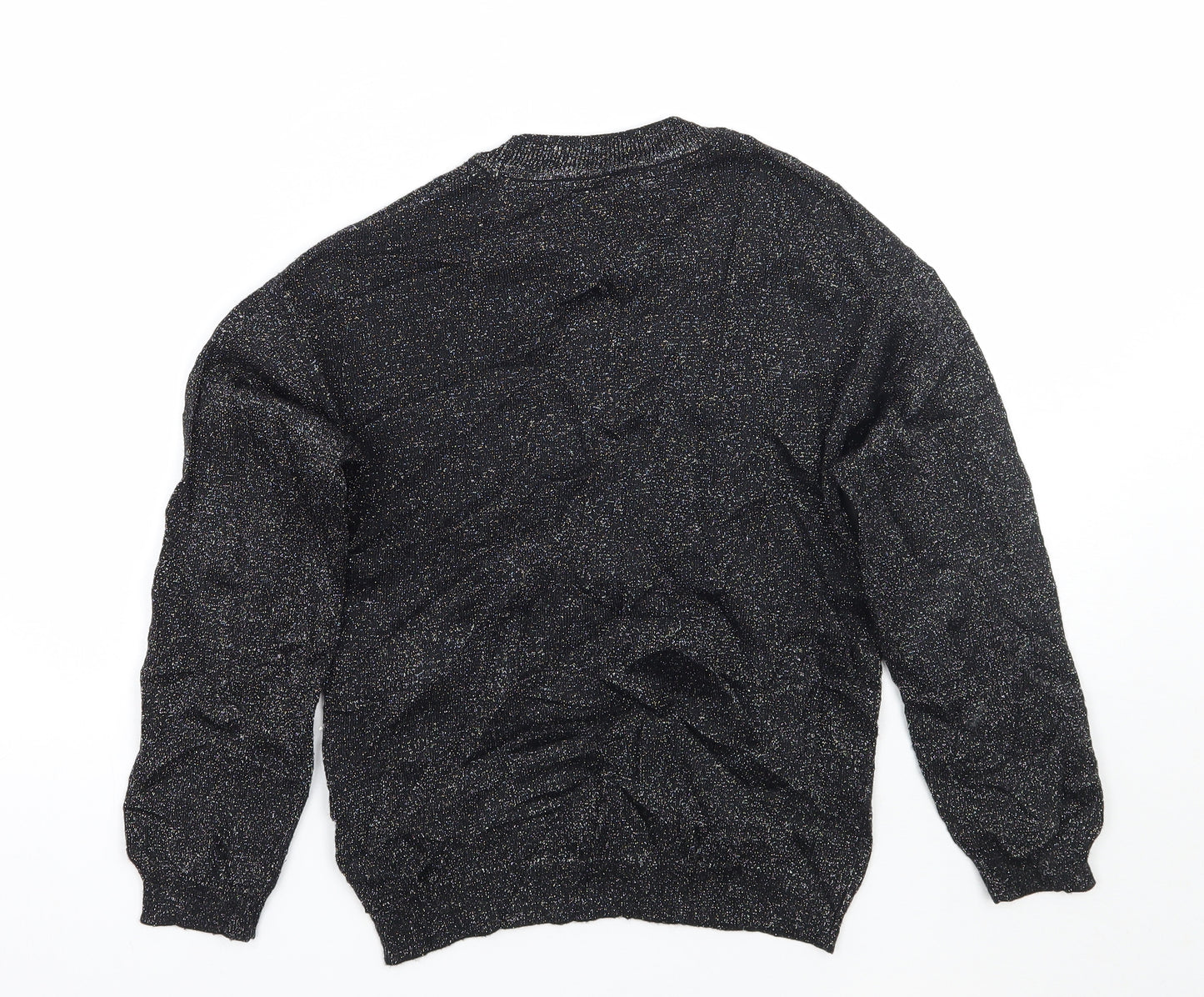 John Lewis Girls Black   Pullover Jumper Size 8 Years