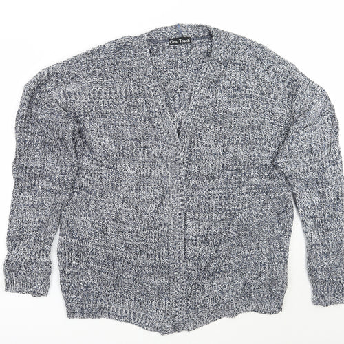 One touch Womens Blue   Cardigan Jumper Size M