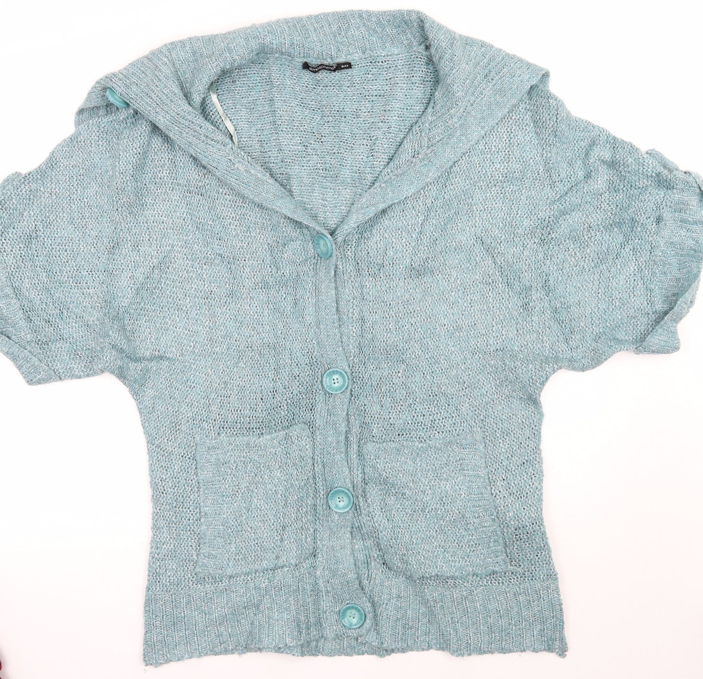 Primark Womens Green   Cardigan Jumper Size 16