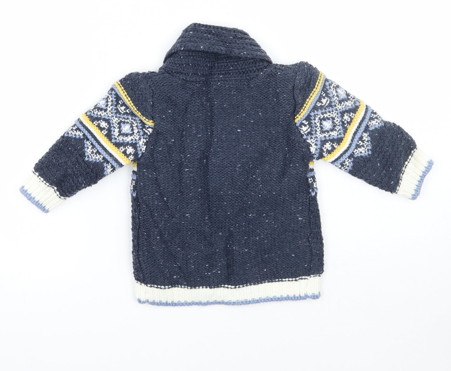 George Boys Blue   Cardigan Jumper Size 6-9 Months