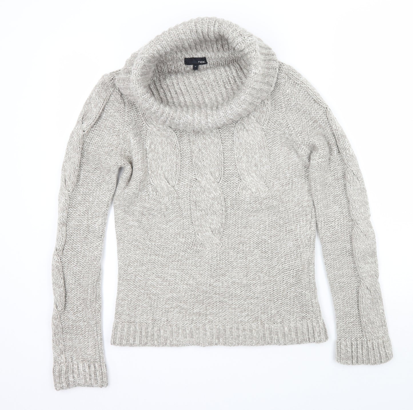 NEXT Womens Grey   Pullover Jumper Size 12
