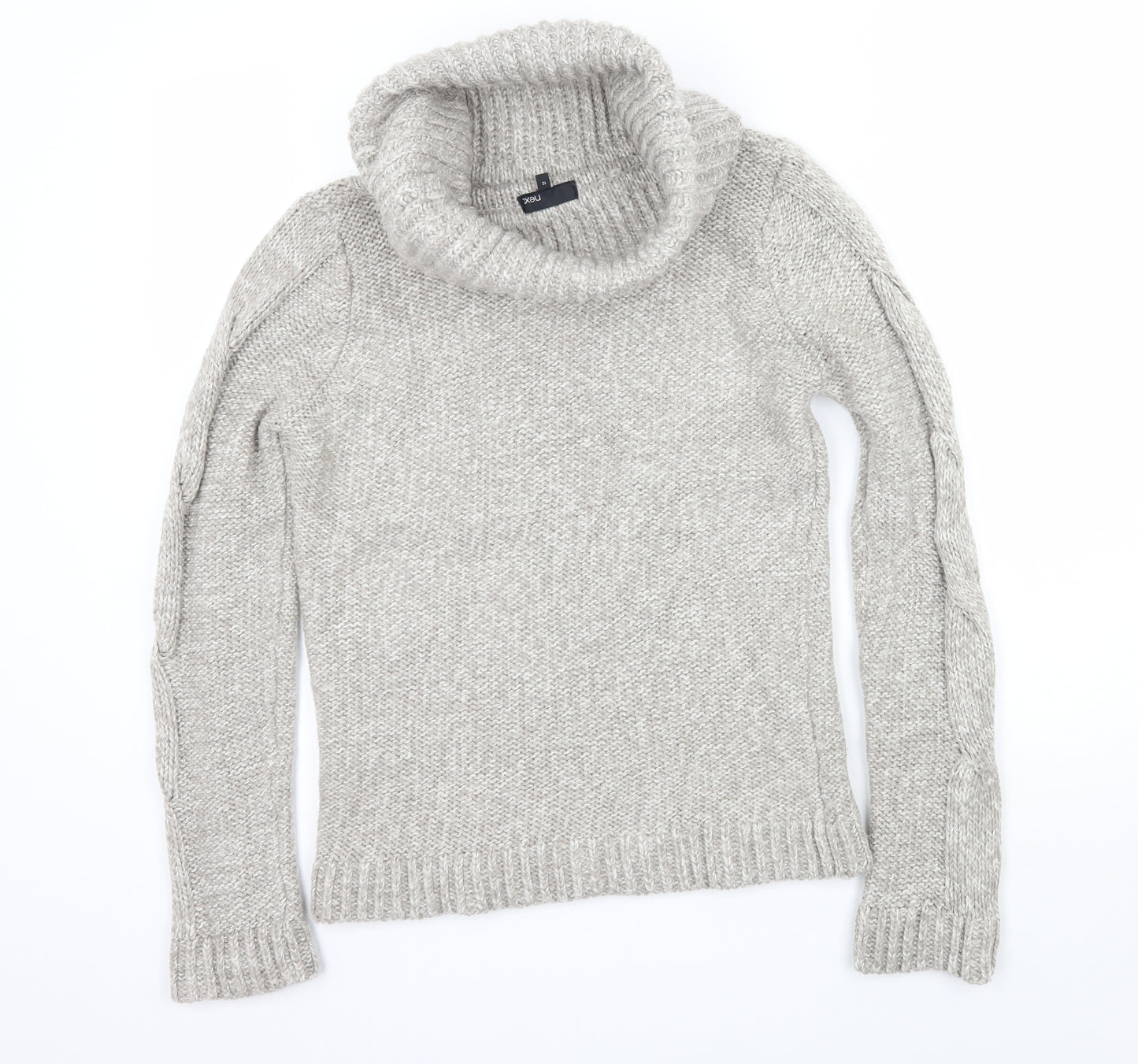NEXT Womens Grey   Pullover Jumper Size 12