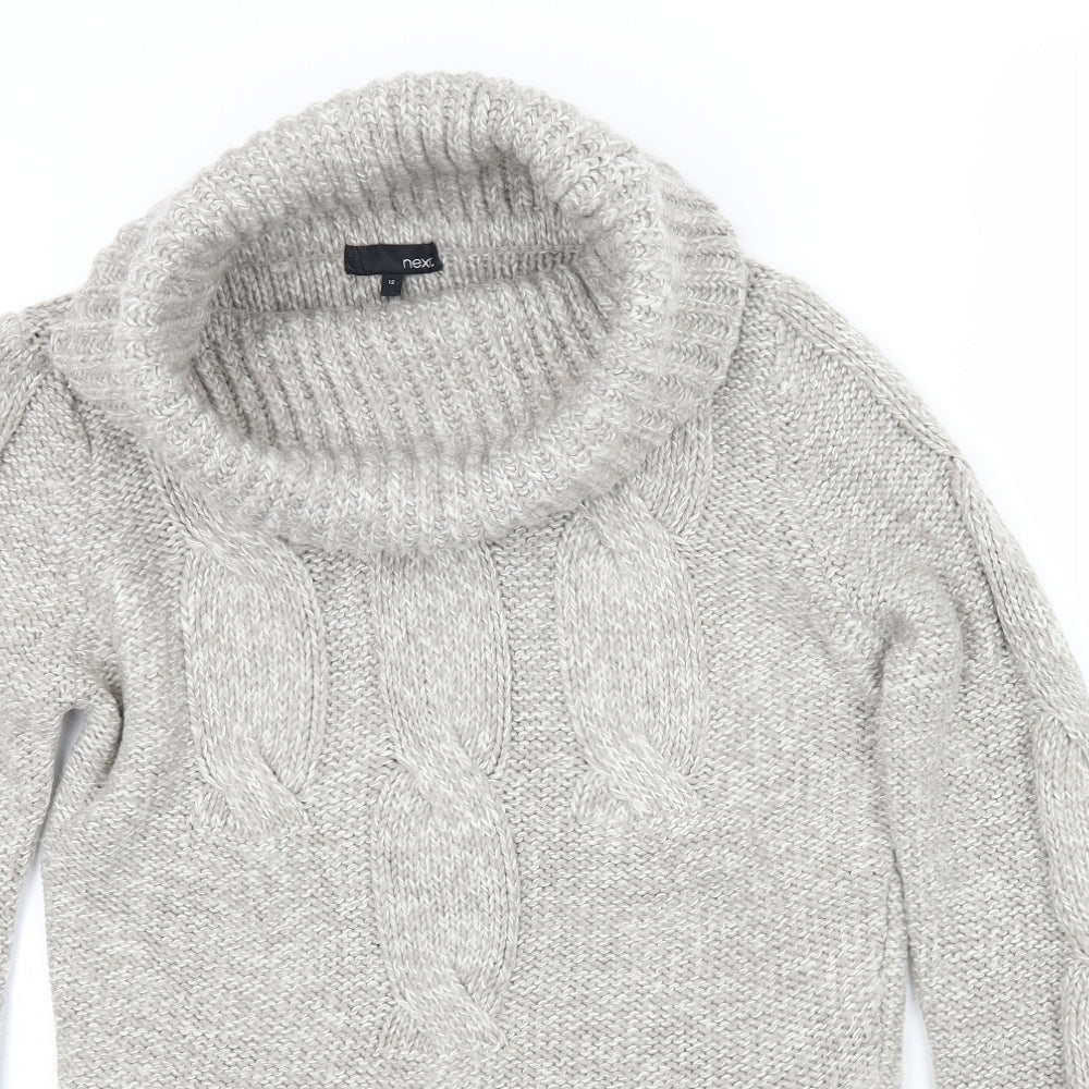 NEXT Womens Grey   Pullover Jumper Size 12