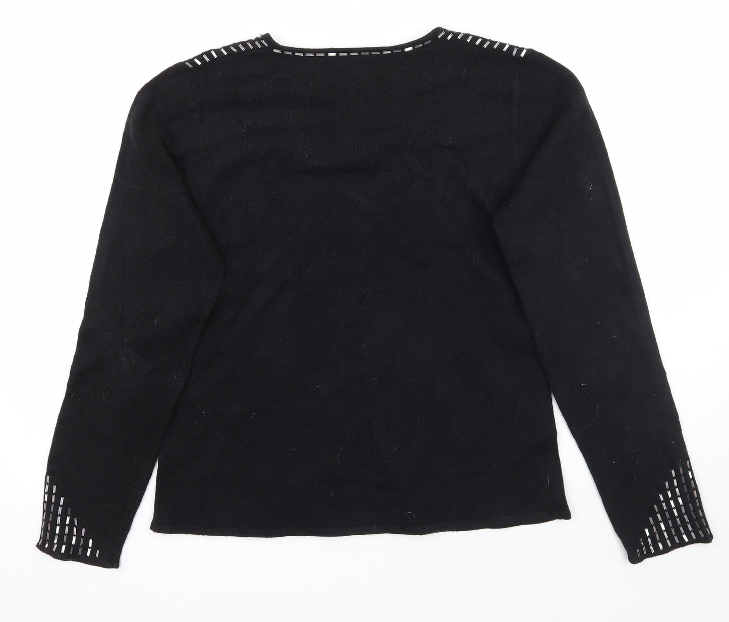 Debenhams Womens Black   Pullover Jumper Size 16