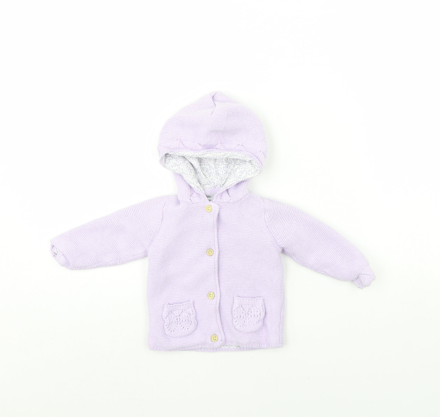 TU Girls Purple   Jacket  Size 6-9 Months