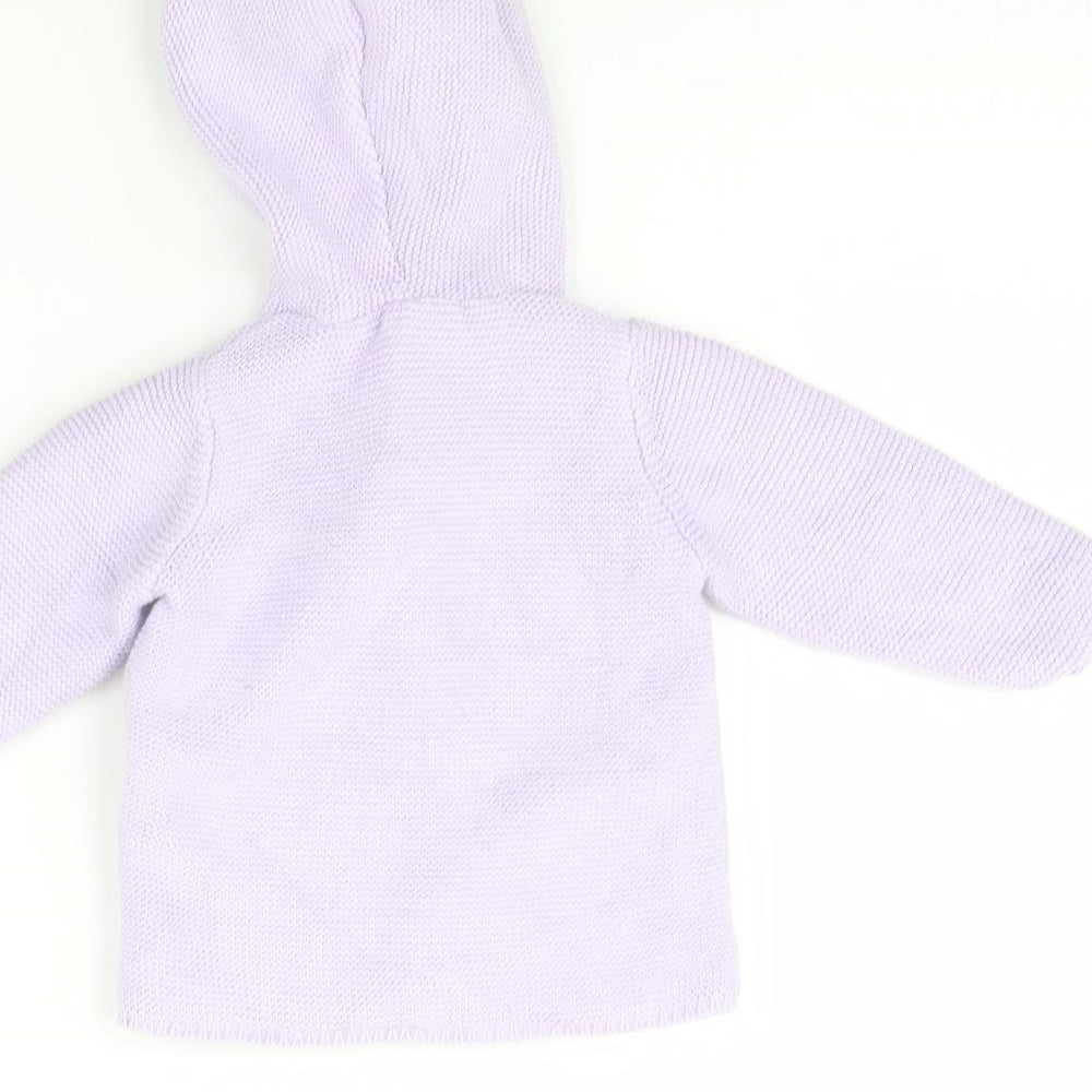 TU Girls Purple   Jacket  Size 6-9 Months