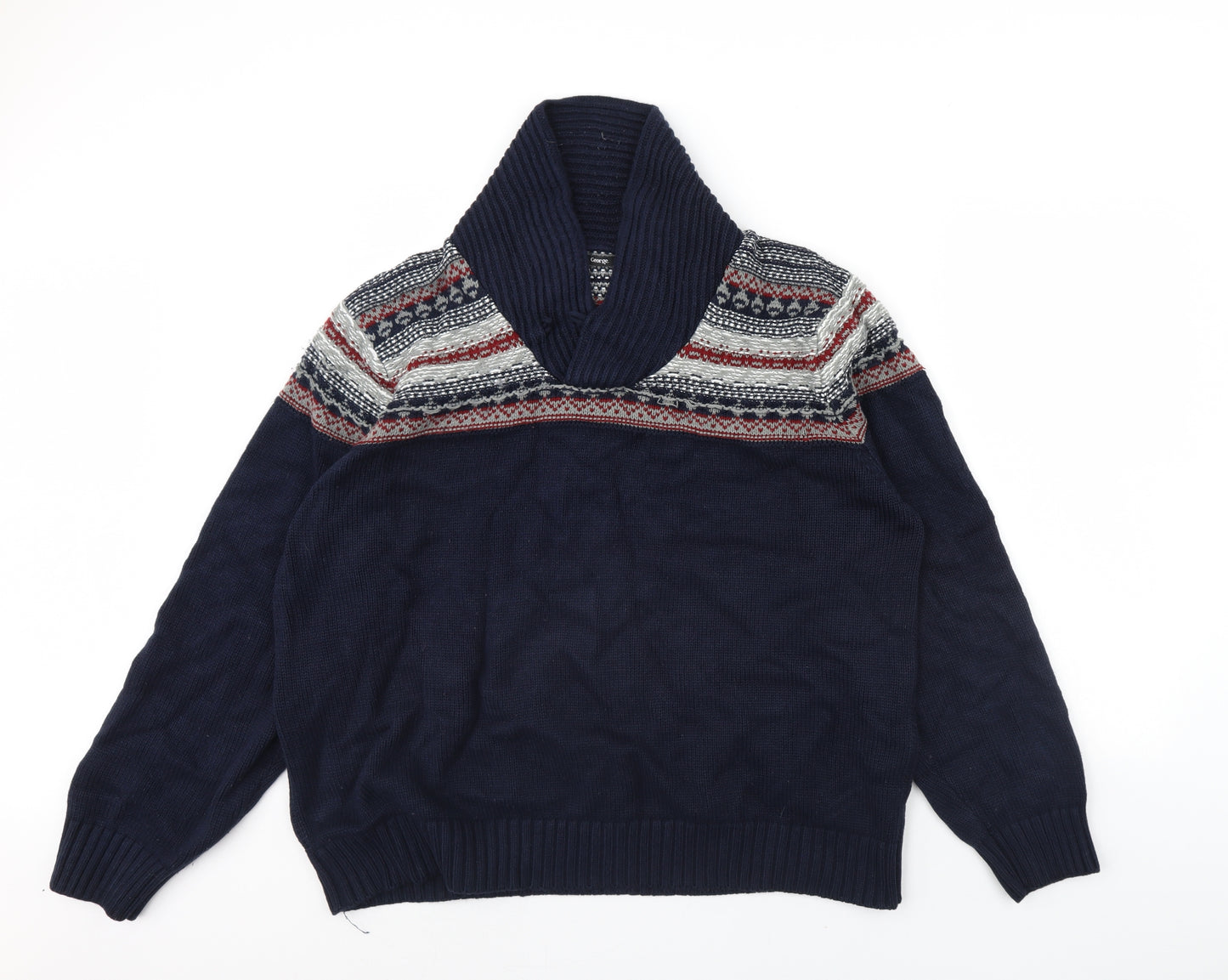 George Mens Blue   Pullover Jumper Size 2XL