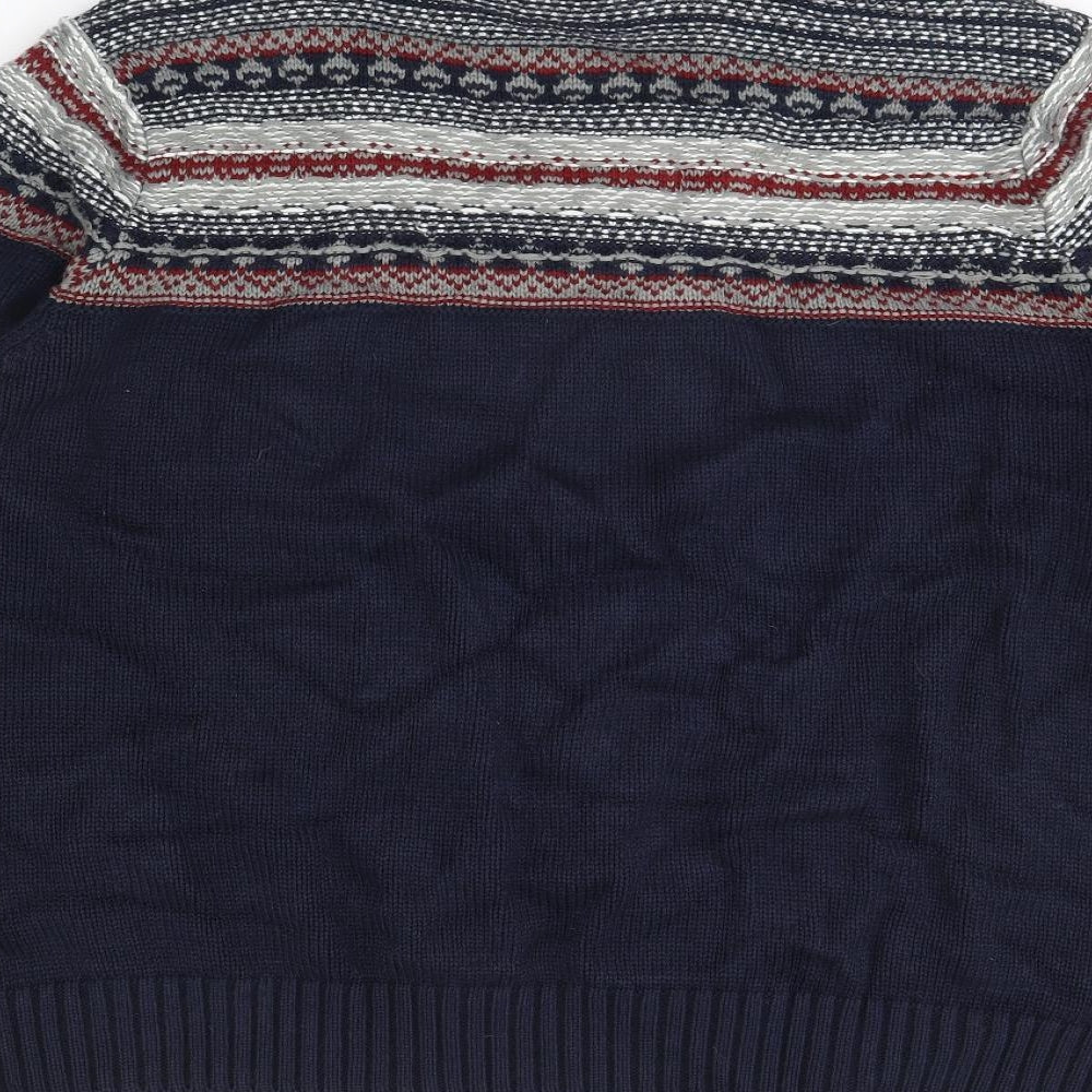 George Mens Blue   Pullover Jumper Size 2XL