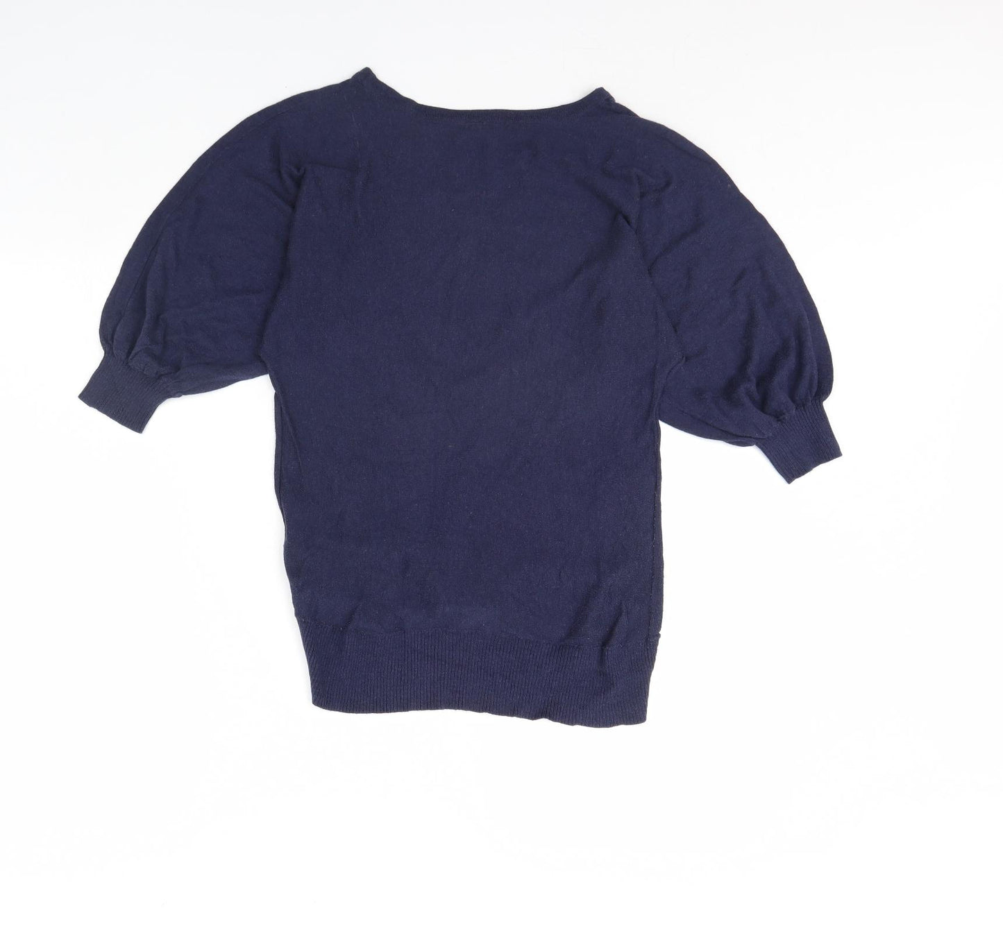 Preworn Womens Blue   Pullover Jumper Size 10  - buttefly