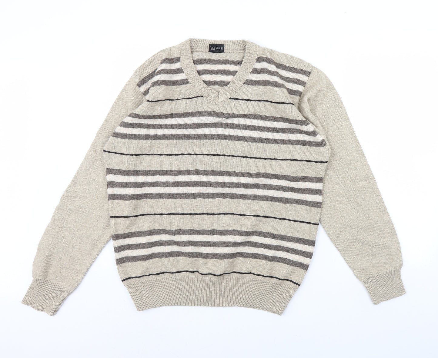 tee Mens Beige   Pullover Jumper Size M