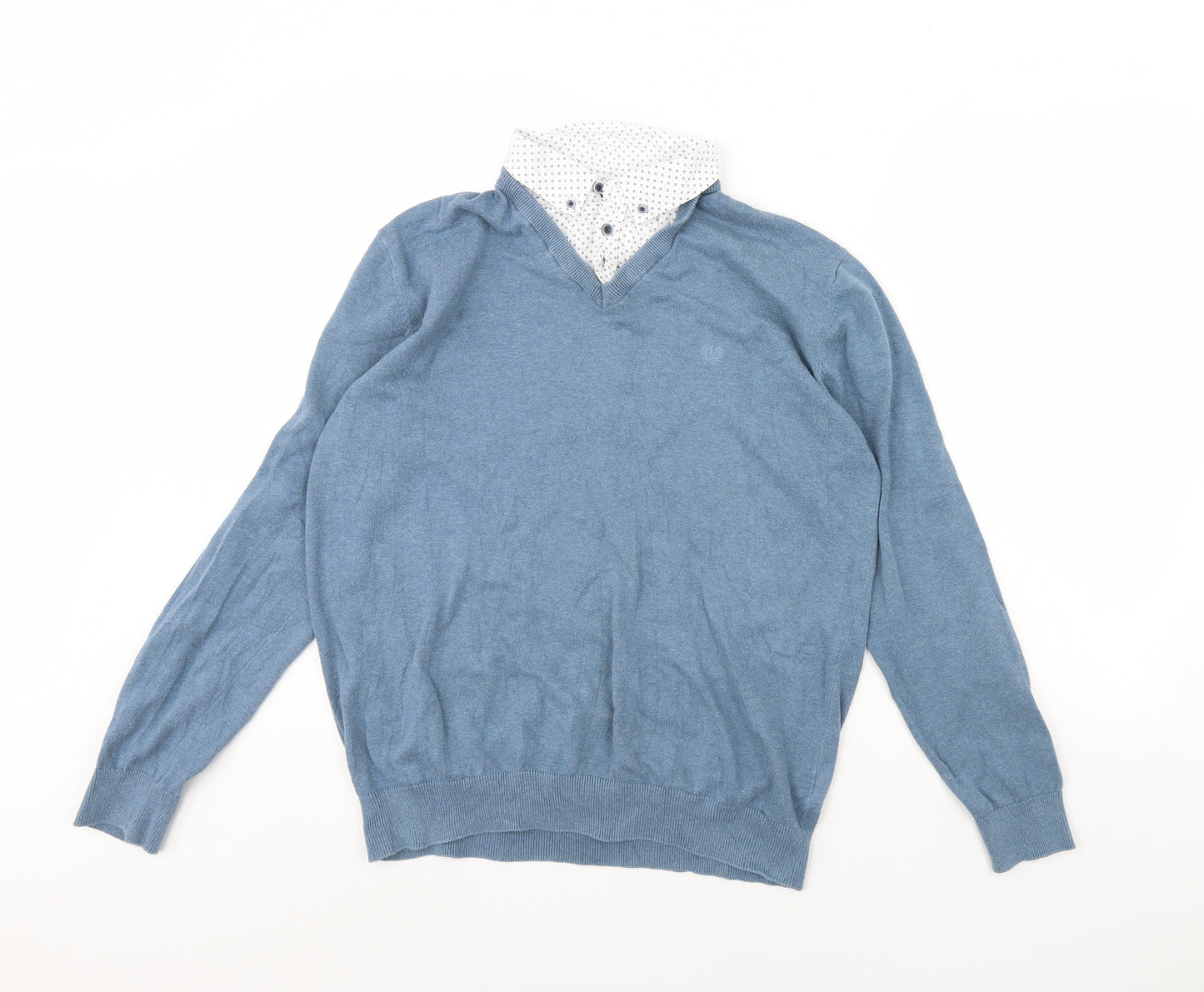 Preworn Mens Blue   Pullover Jumper Size L