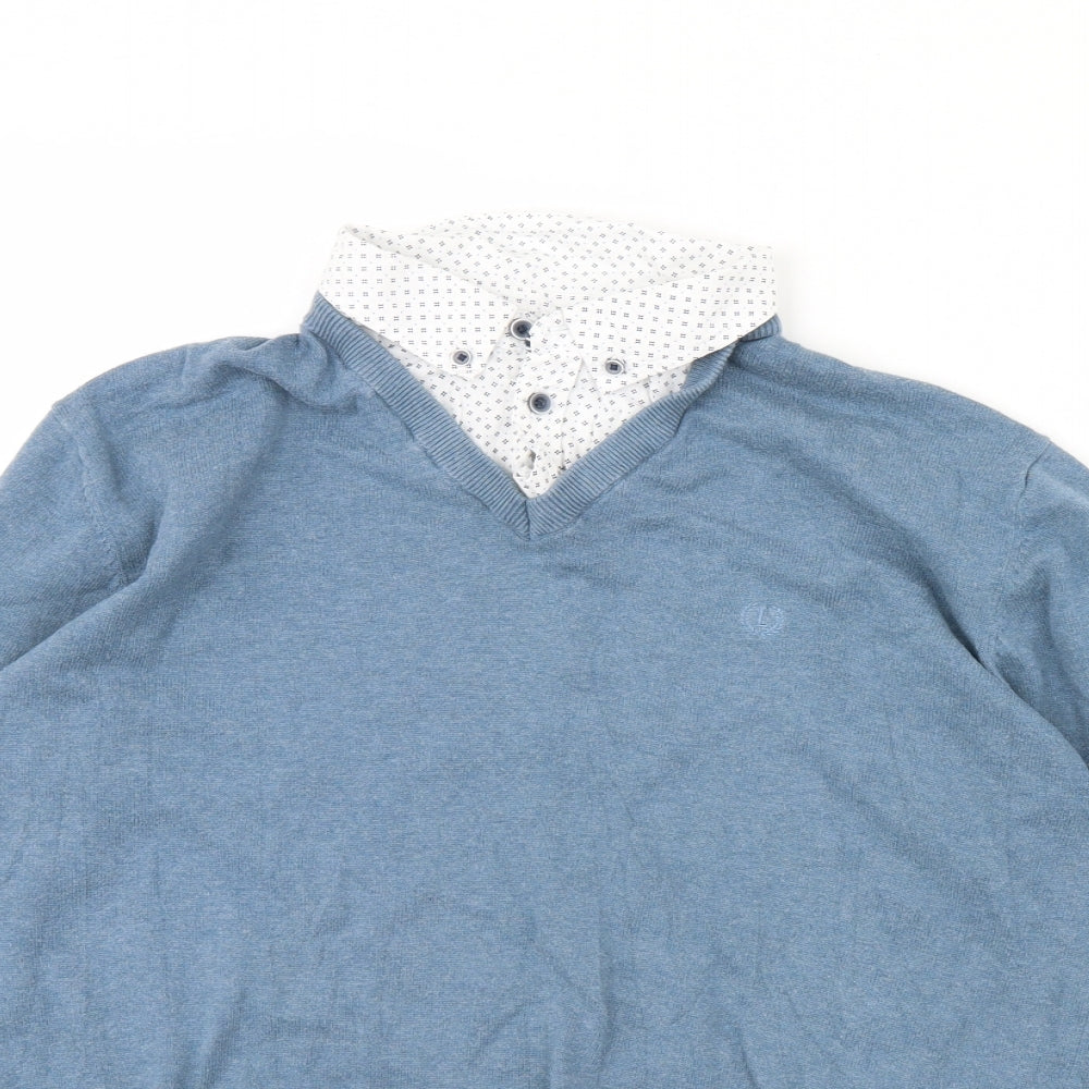 Preworn Mens Blue   Pullover Jumper Size L