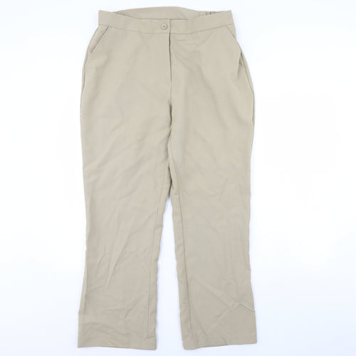 Preworn Womens Beige   Trousers  Size 18 L30 in