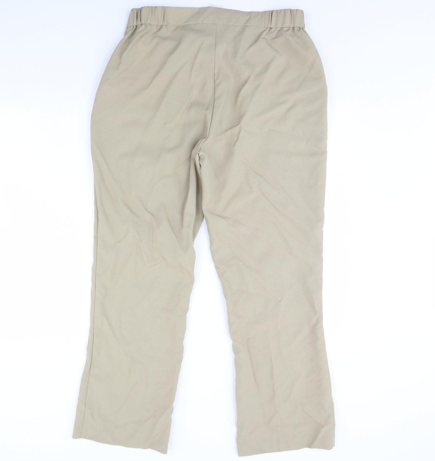 Preworn Womens Beige   Trousers  Size 18 L30 in