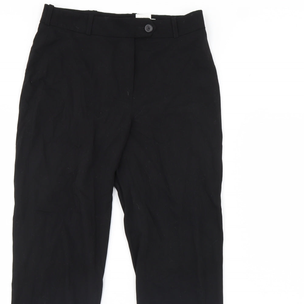 D uniforms Womens Black   Dress Pants Trousers Size 10 L30 in