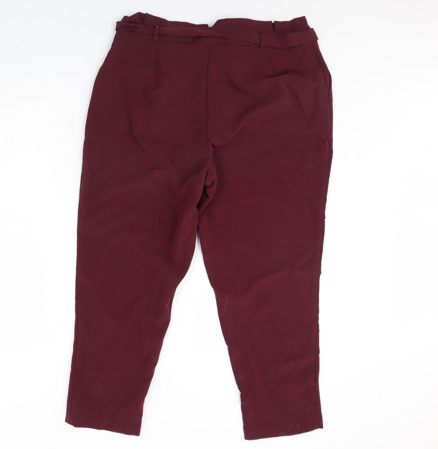 New Look Womens Purple   Trousers  Size 16 L29 in