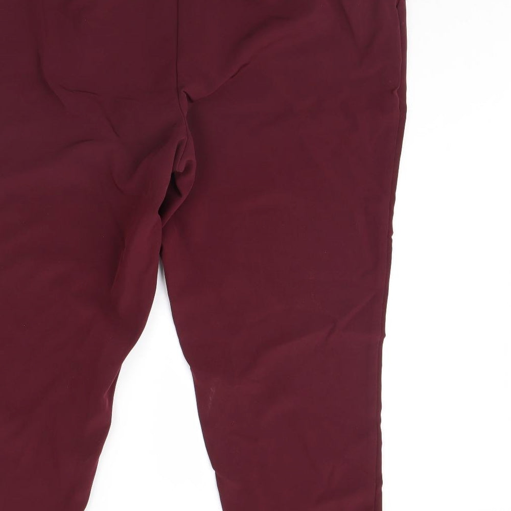 New Look Womens Purple   Trousers  Size 16 L29 in