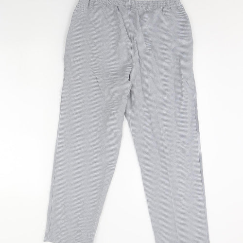 M&S Womens Blue   Trousers  Size 12 L29 in